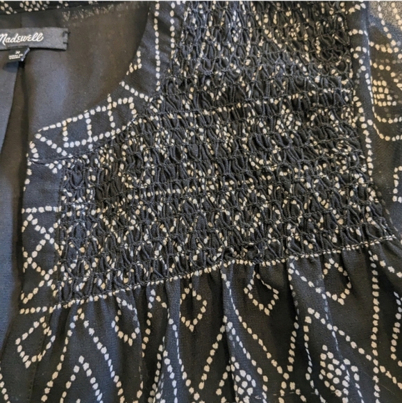 ๐ค๐ค Madewell Smock Mini Tunic Dress in Caravan Print, M - Picture 8 of 15